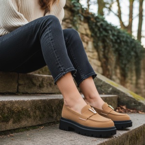 Pantofi Casual maro model - Nora PN - Img 2