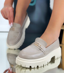 Pantofi Casual / Saya Khaki - Img 1