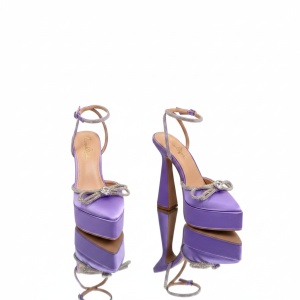 Pantofi cu toc Dama violet model - Ivana - Img 2