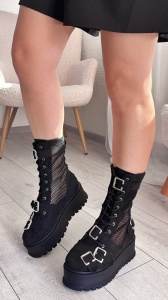 Ghete de Vara Dama Negre – Model Long Summer Saga PN