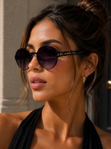 Ochelari de soare dama - negruUV400 - 2020-522