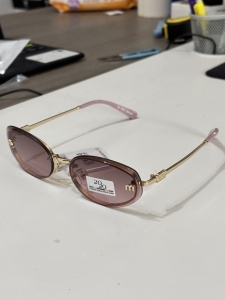 Ochelari de soare dama - roz UV400 - 2020-525 (Toc inclus) - Img 6