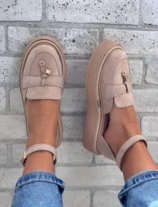 Pantofi Casual bej model - Kate PN - Img 3