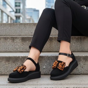 Pantofi Casual / Lexa Negru Leo PN