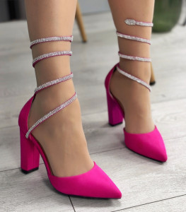 Pantofi Dama / Ally Fuchsia PN - Img 2