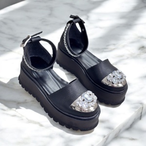 Sandale Dama / Harle negru PIG - Img 2
