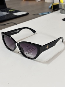 Ochelari de soare dama - negru UV400 - AP7546 (Toc inclus) - Img 6