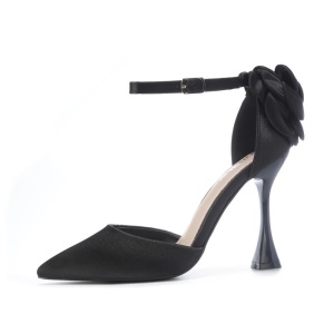 Sandale Toc / Flower Black - Img 2