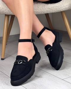 Pantofi casual negri model - Petty PN - Img 3