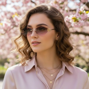 Ochelari de soare dama - roz UV400 - 2020-386 - Img 4
