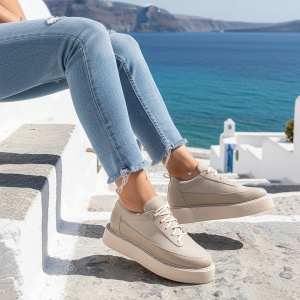 Pantofi Casual / Nadin Begie PIG - Img 3