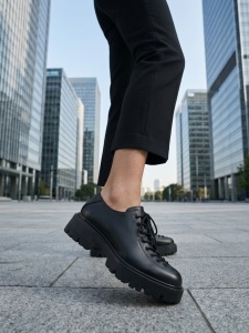 Pantofi casual negri model - Pepe S - Img 2