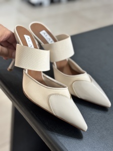 Pantofi Toc bej - model NEW Ayala (Mici imperfectiuni)