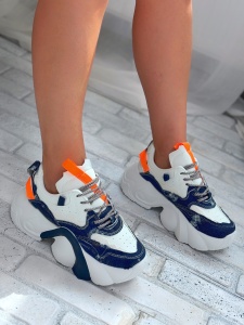 Adidasi Dama / Jeans DK. Blue - Img 3