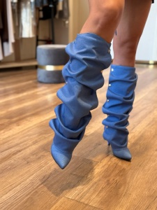 Cizme Dama / Kaia Denim Blue - Img 6