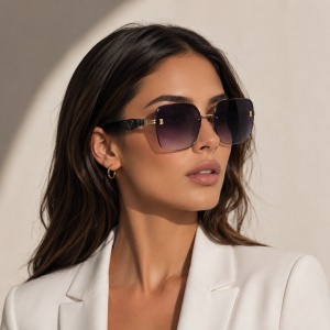 Ochelari de soare dama - albastru UV400 - 2020-8