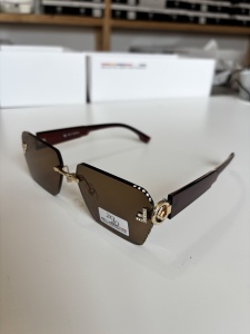 Ochelari de soare dama - maro inchis UV400 - 2020-511 - Img 3