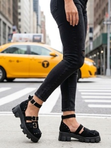 Pantofi Casual / Aysha Negru PN