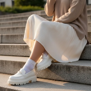 Pantofi Casual bej model - Saya