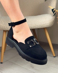 Pantofi casual negri model - Uma PN - Img 3