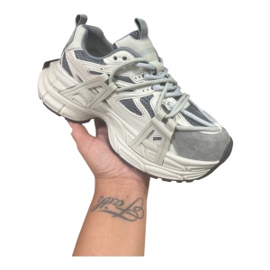 Adidasi Dama / Yoxo Begie Grey - Img 3