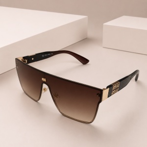 Ochelari de soare dama - maro UV400 - R068 - Img 2