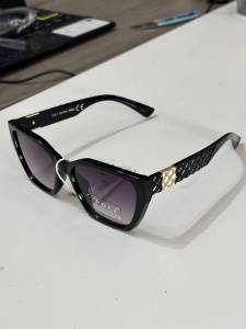 Ochelari de soare dama - negru UV400 - AP7555 (Toc inclus) - Img 5