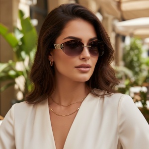 Ochelari de soare dama - roz UV400 - 2020-515