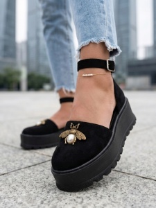 Pantofi Casual / Bee negru