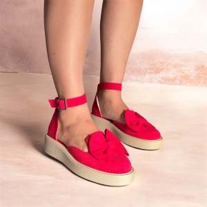 Pantofi casual Fucshia model - Oxi PN - Img 3