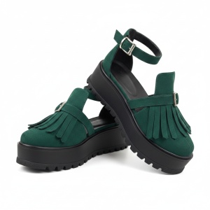 Pantofi Casual verzi model - Erisa PN - Img 2