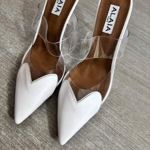 Pantofi Toc albi - model Ayala (Mici imperfectiuni) M4