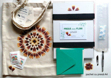 Set creativ cu presă pentru flori - Img 2