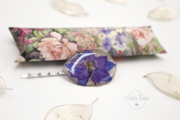clamă Lunaria "Delphinium mov" - Img 3