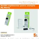 Set rezervă pentru ștampila Marky cu tuș de textile