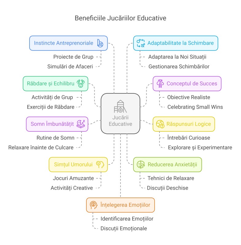 10 Beneficii Surprinzătoare ale Jucăriilor Educative
