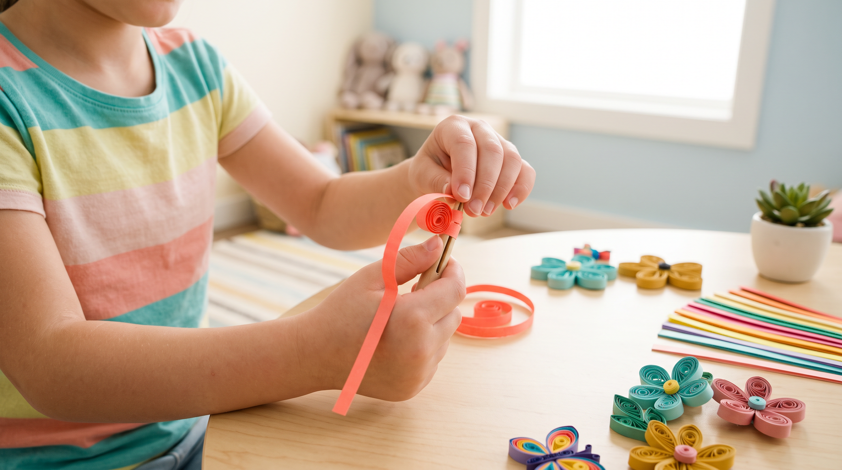 Ce este quilling-ul și de ce e una dintre cele mai bune activități pentru copii de 8+ ani