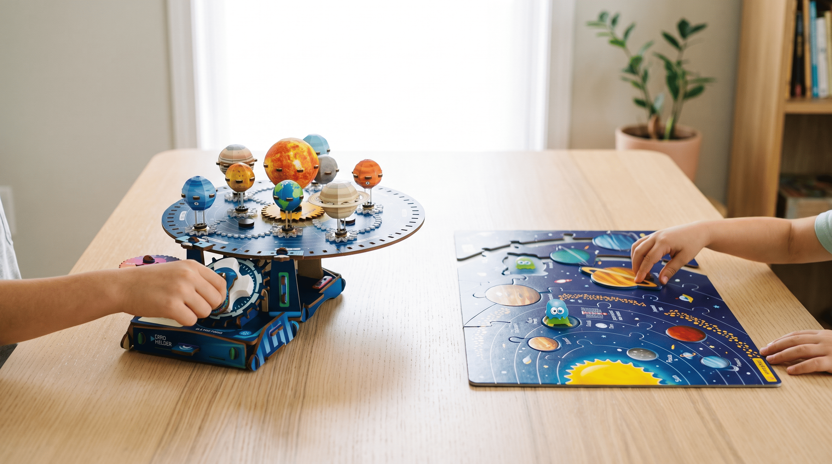 Puzzle sau set de construcție: ce jucărie cu sistemul solar se potrivește copilului tău?
