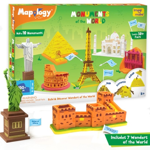 Puzzle 3D - 10 Monumente ale Lumii