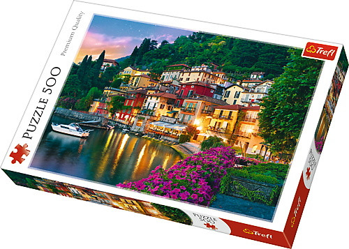 Puzzle Trefl 500 - Lacul Como Italia
