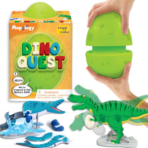 Joc Labirint - Oul de Dinozaur Verde