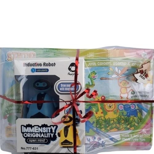 Cadou 5-7 ANI - Set Creativ cu stampile + Robotel Smart Inductiv