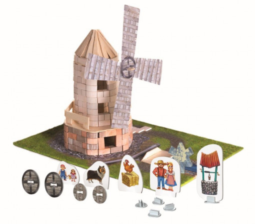 Moara de Vant - din Caramidute Ceramice
