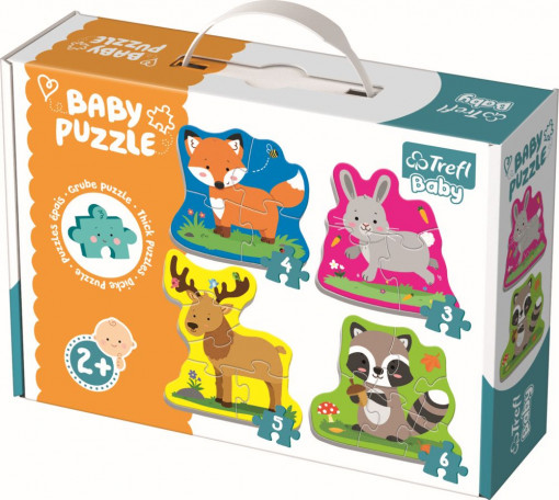 Puzzle Trefl Baby Clasic - Animalele Padurii