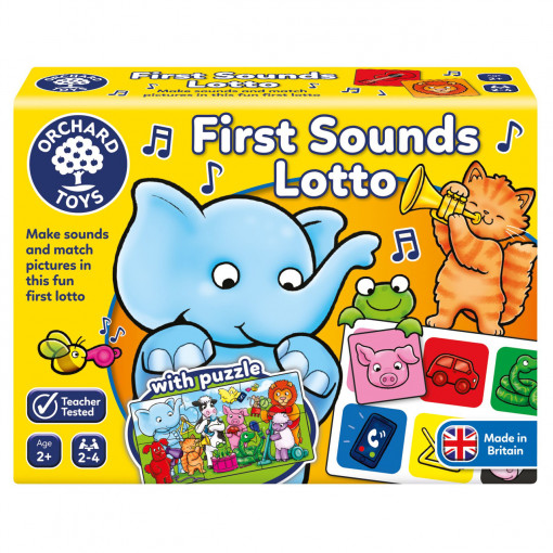Joc Educativ Loto Primele Sunete - First Sounds Lotto