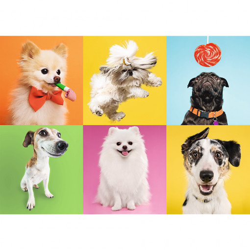 Puzzle Trefl 500 - Catelusi