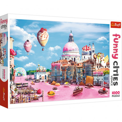 Puzzle Trefl 1000 - Prajiturele la Venetia