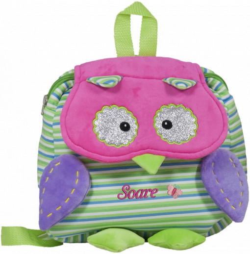 Rucsac din Plus Bufnita - 30 cm