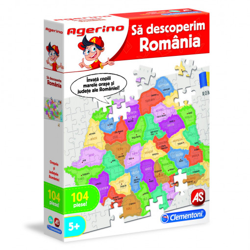 Puzzle Educativ - Sa Descoperim Romania