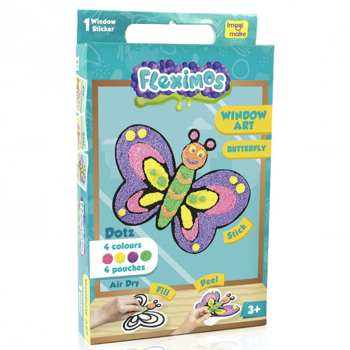 Set Creativ Stickere pentru Fereastra - Butterfly